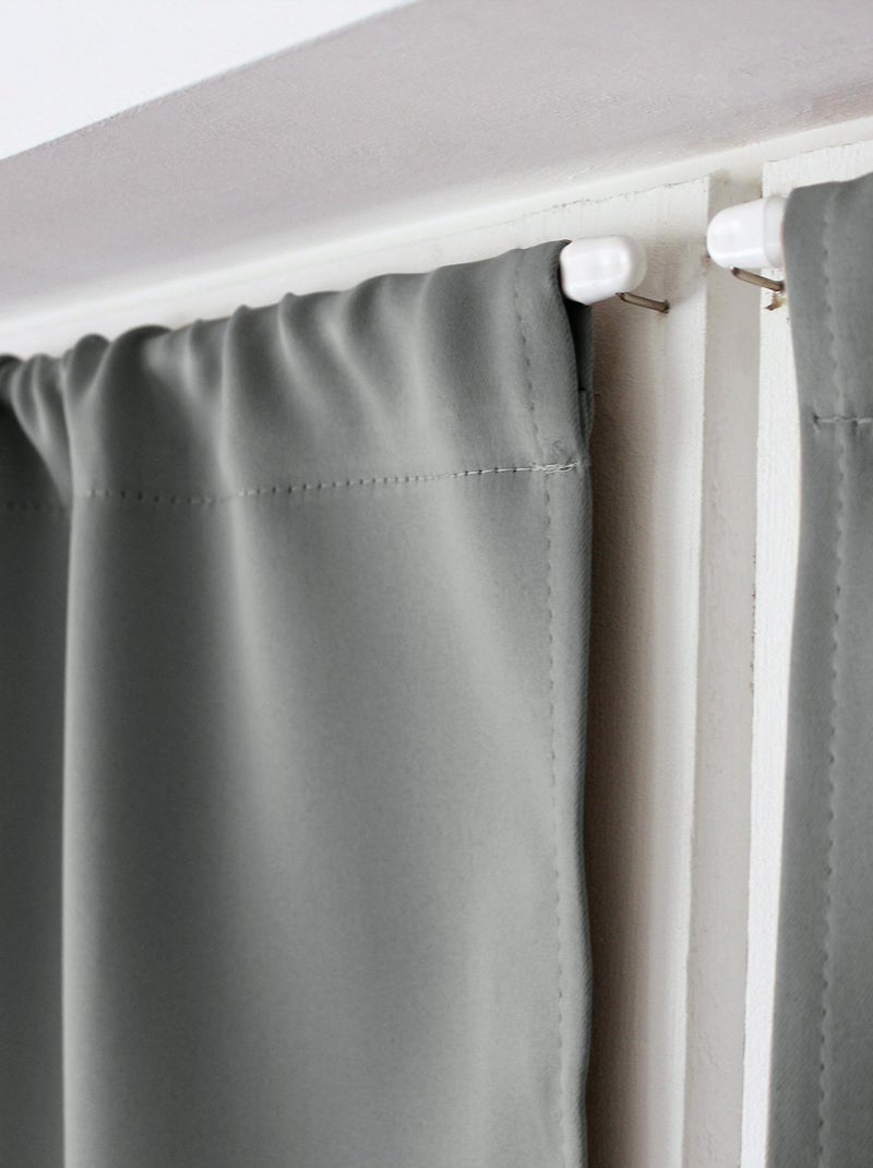 Piccola tenda oscurante a tinta unita Grigio chiaro - Kiabi