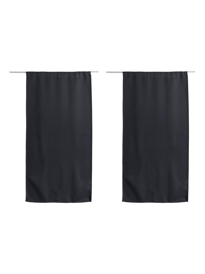 Piccola tenda oscurante a tinta unita Grigio scuro - Kiabi
