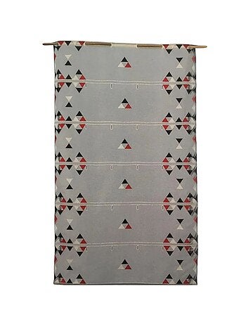 Piccola tenda per finestra con ricamo a triangolo