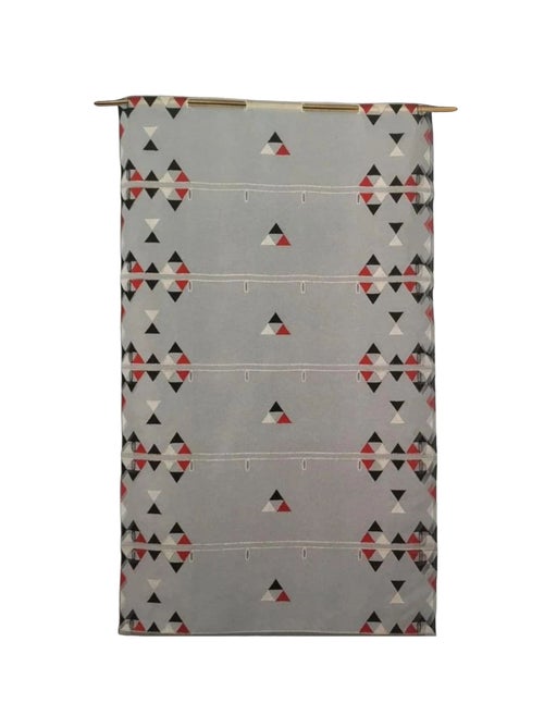 Piccola tenda per finestra con ricamo a triangolo - Kiabi