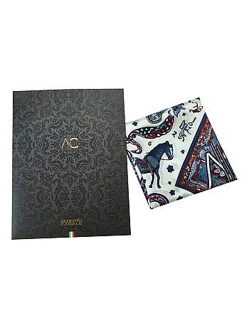 Piccolo carré di seta Bandana Horse Cleo