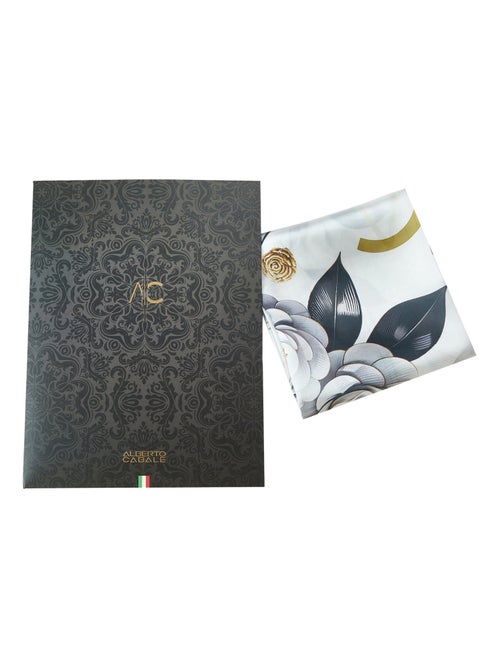 Piccolo carré di seta Black Roses Cleo - Kiabi Piccolo carré di seta Black Roses Cleo - Kiabi