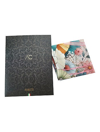 Piccolo carré di seta Minimalist Flowers Cleo