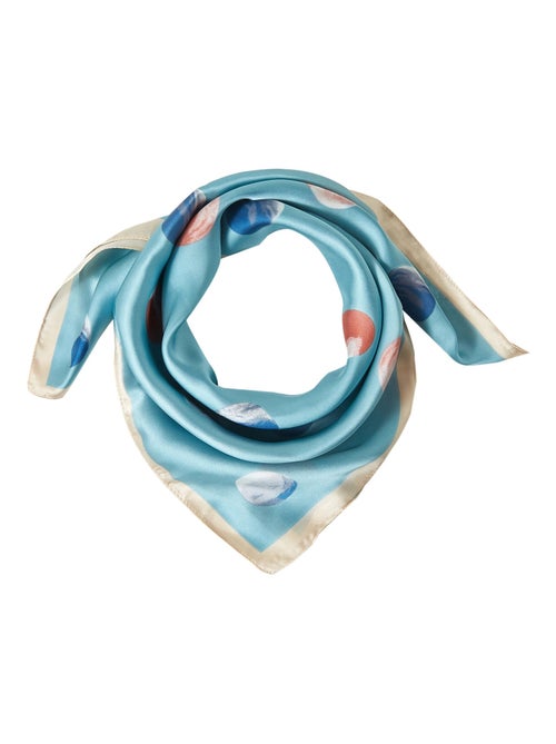 Piccolo carré di seta Petal Cleo - Kiabi