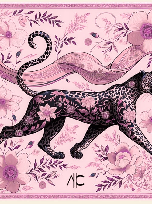 Piccolo carré di seta Proud Panther Cleo - Kiabi Piccolo carré di seta Proud Panther Cleo - Kiabi