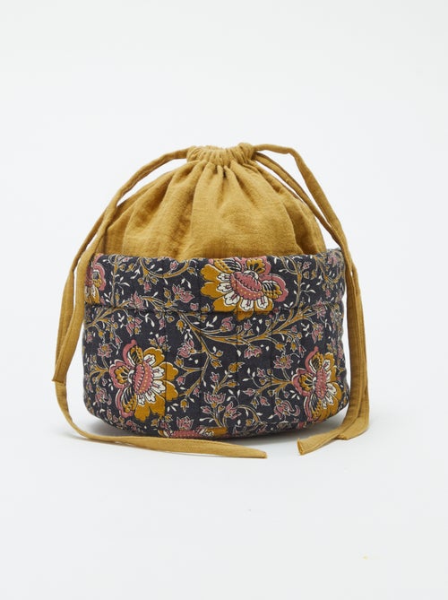 Piccolo cesto contenitore 12 x 22 cm - Kiabi Home - Kiabi Piccolo cesto contenitore 12 x 22 cm - Kiabi Home - Kiabi