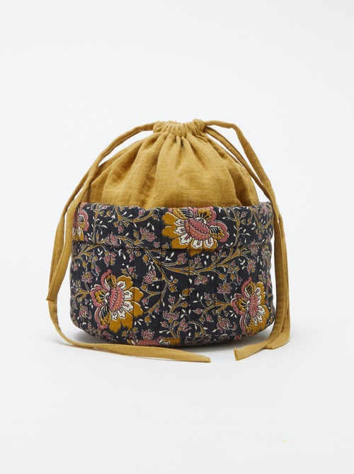 Piccolo cesto contenitore 12 x 22 cm - Kiabi Home - Kiabi Piccolo cesto contenitore 12 x 22 cm - Kiabi Home - Kiabi
