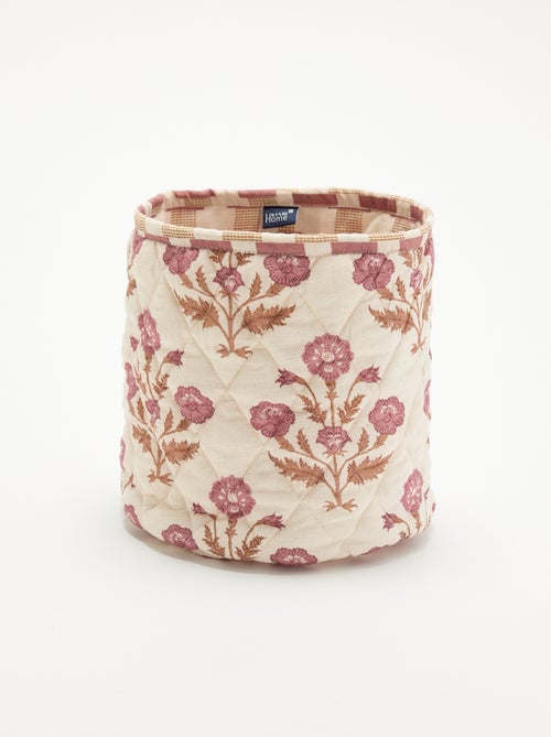 Piccolo cesto contenitore stampato - Kiabi Home - Kiabi Piccolo cesto contenitore stampato - Kiabi Home - Kiabi