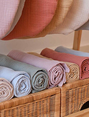 Piccolo pannolino in garza di cotone, made in france | SEVIRA KIDS