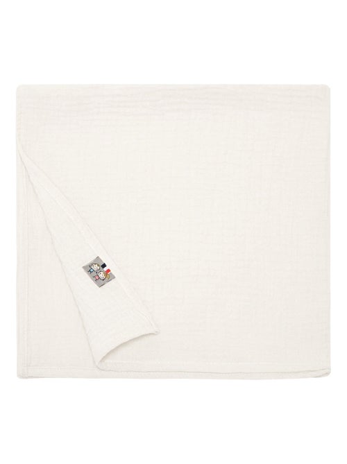 Piccolo pannolino in garza di cotone, made in france | sevira kids | sevira kids - Kiabi Piccolo pannolino in garza di cotone, made in france | sevira kids | sevira kids - Kiabi