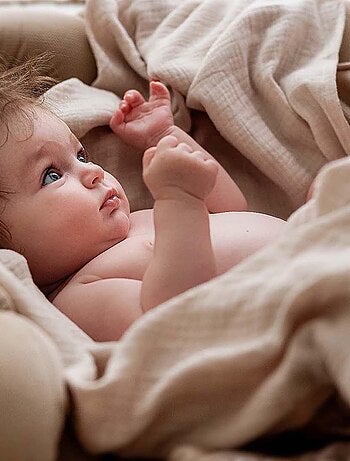 Piccolo pannolino in garza di cotone, made in france | sevira kids | sevira kids