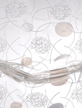 Piccolo velo in organza jacquard da tirare su