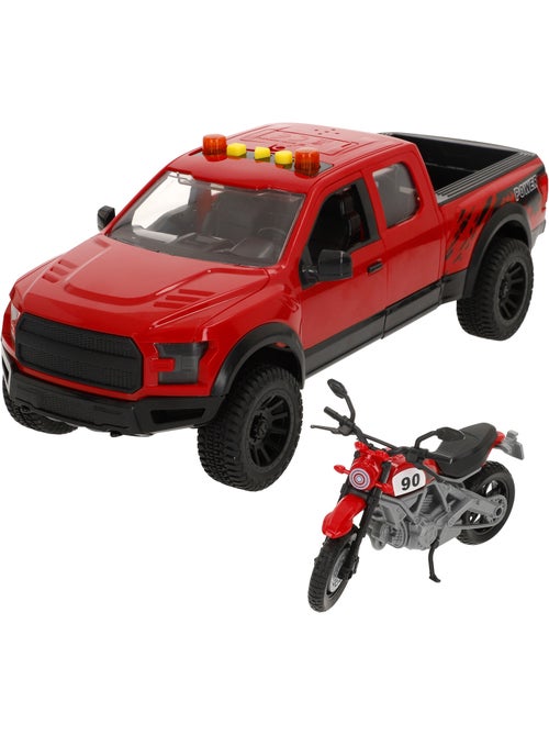 Pick-up a frizione con moto, luci e suoni speed & go - Kiabi Pick-up a frizione con moto, luci e suoni speed & go - Kiabi
