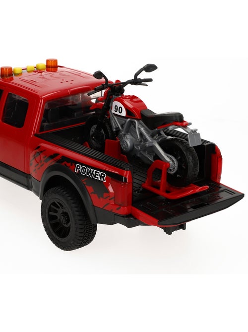 Pick-up a frizione con moto, luci e suoni speed & go - Kiabi Pick-up a frizione con moto, luci e suoni speed & go - Kiabi