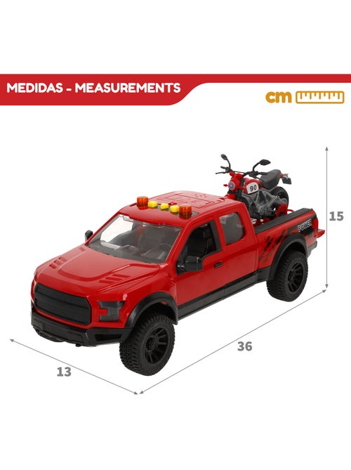 Pick-up a frizione con moto, luci e suoni speed & go - Kiabi Pick-up a frizione con moto, luci e suoni speed & go - Kiabi