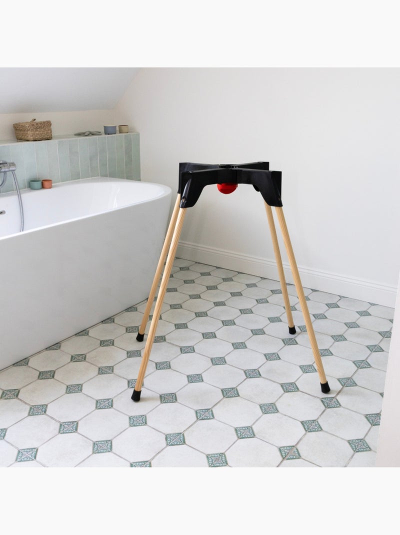 Piedi per vasca da bagno VASCO Thermobaby pieghevoli antiscivolo prodotti in Francia Marrone - Kiabi