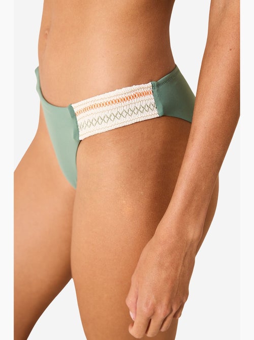 Piera slip bikini ricamato sul lato penti - Kiabi Piera slip bikini ricamato sul lato penti - Kiabi