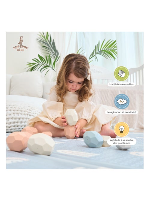 Pietre da impilare in equilibrio - Gioco educativo | SUPERBE BEBE - Kiabi Pietre da impilare in equilibrio - Gioco educativo | SUPERBE BEBE - Kiabi