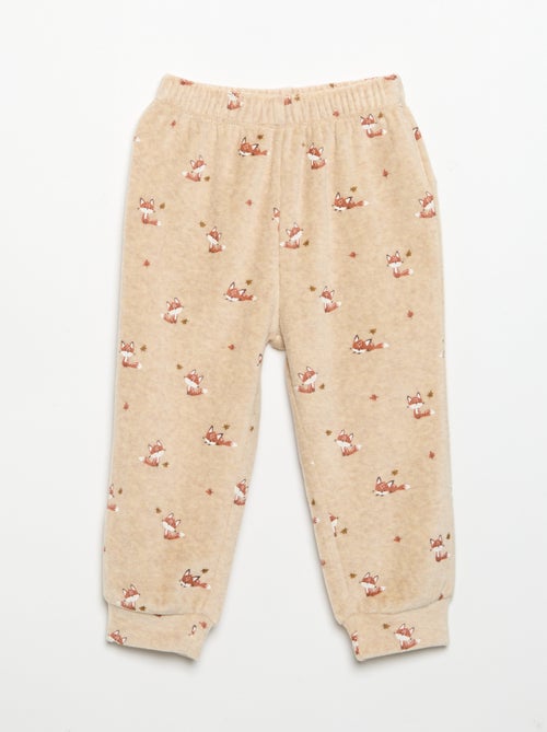 Pigiama 2 pezzi - Felpa + pantaloni - Kiabi