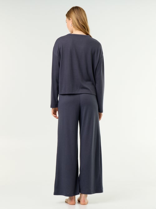Pigiama 2 pezzi - Felpa + pantaloni - Kiabi