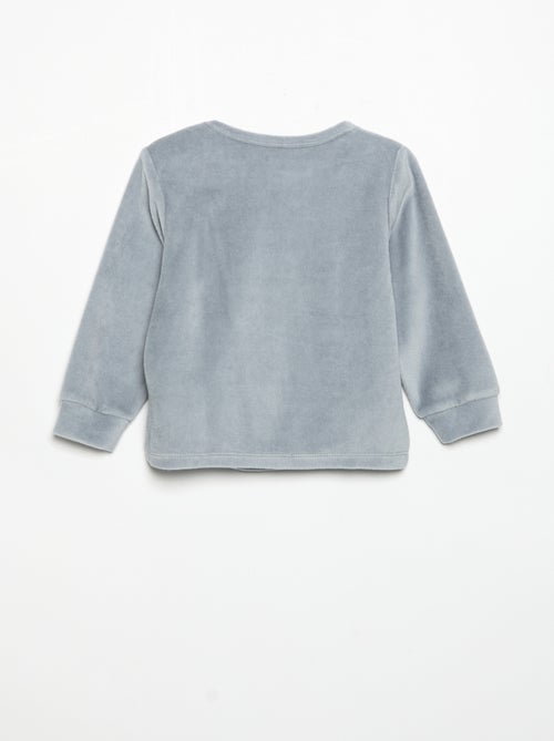 Pigiama 2 pezzi - Felpa + pantaloni - Kiabi