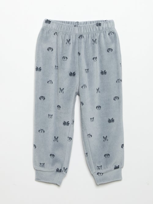 Pigiama 2 pezzi - Felpa + pantaloni - Kiabi