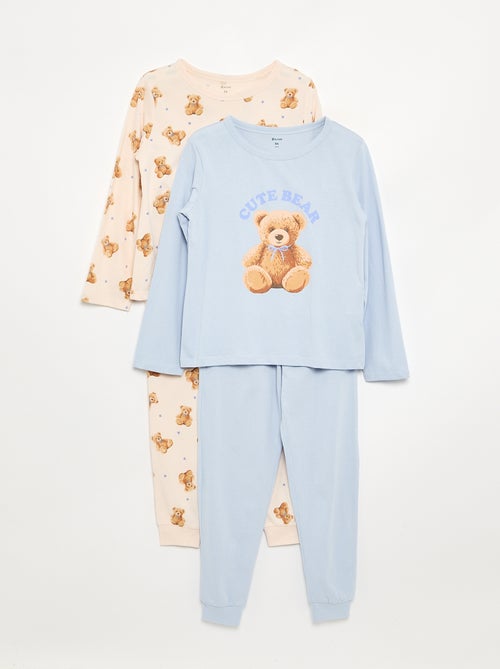 Pigiama 2 pezzi - Set da 2 - Kiabi