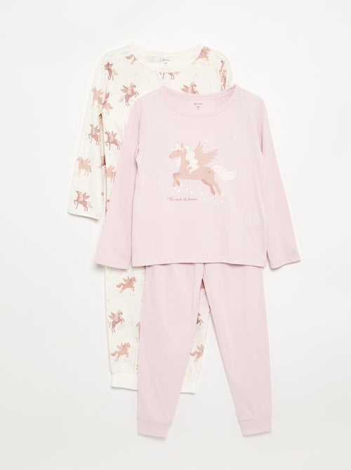 Pigiama 2 pezzi - Set da 2 - Kiabi