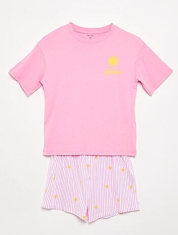 Pigiama 2 pezzi - short + T-shirt