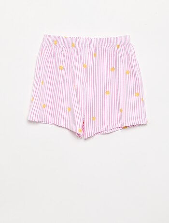 Pigiama 2 pezzi - short + T-shirt