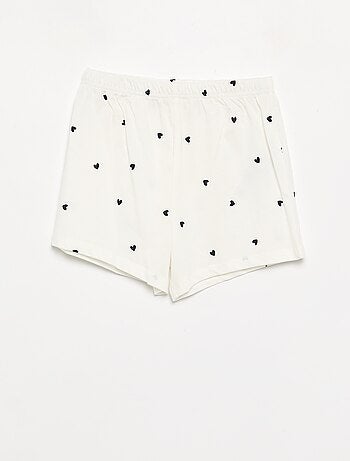 Pigiama 2 pezzi - short + T-shirt