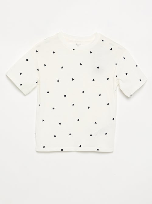 Pigiama 2 pezzi - shorts + T-shirt - Kiabi Pigiama 2 pezzi - shorts + T-shirt - Kiabi