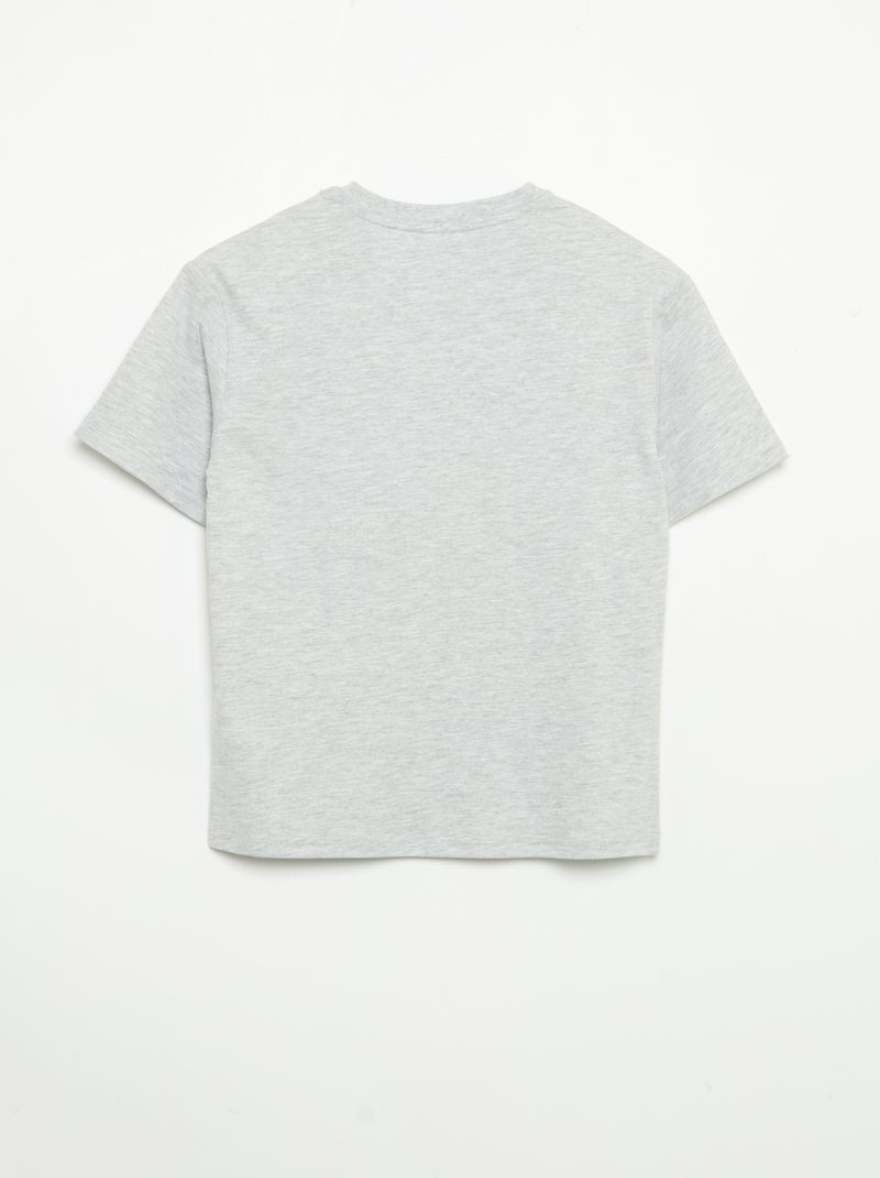 Pigiama 2 pezzi - T-shirt a maniche corte + pantaloni Blu - Kiabi
