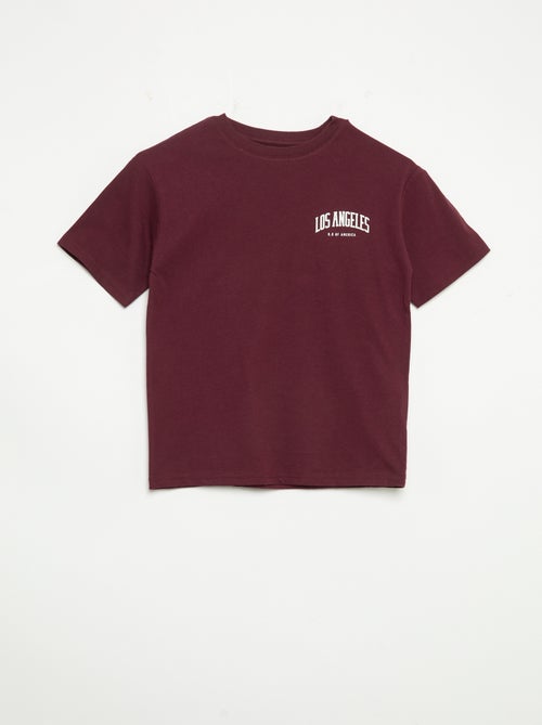 Pigiama 2 pezzi - T-shirt a maniche corte + pantaloni - Kiabi Pigiama 2 pezzi - T-shirt a maniche corte + pantaloni - Kiabi