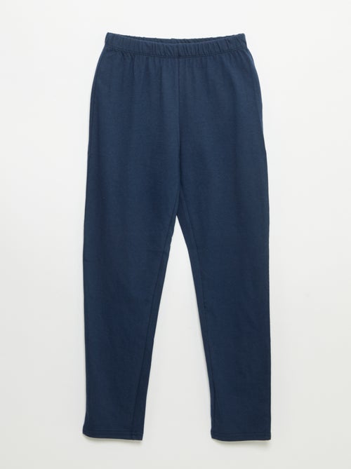 Pigiama 2 pezzi - T-shirt a maniche lunghe + pantalone - Kiabi Pigiama 2 pezzi - T-shirt a maniche lunghe + pantalone - Kiabi