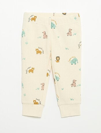 Pigiama 2 pezzi - T-shirt a maniche lunghe + pantaloni
