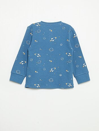 Pigiama 2 pezzi - T-shirt a maniche lunghe + pantaloni