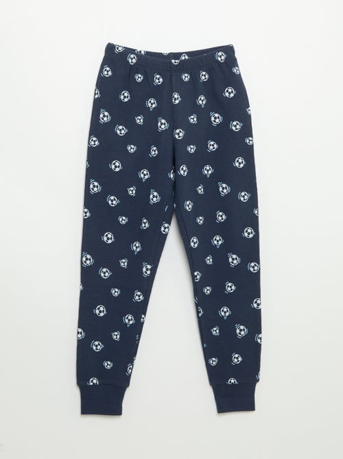 Pigiama 2 pezzi - T-shirt a maniche lunghe + pantaloni - Kiabi Pigiama 2 pezzi - T-shirt a maniche lunghe + pantaloni - Kiabi