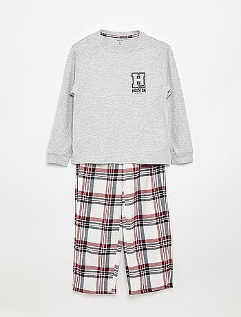 Pigiama 2 pezzi - T-shirt a maniche lunghe + Pantaloni