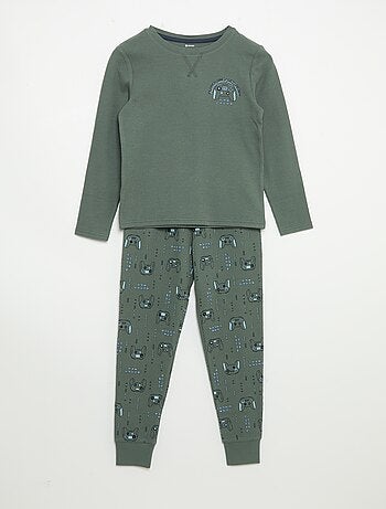 Pigiama 2 pezzi - T-shirt a maniche lunghe + pantaloni