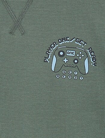 Pigiama 2 pezzi - T-shirt a maniche lunghe + pantaloni