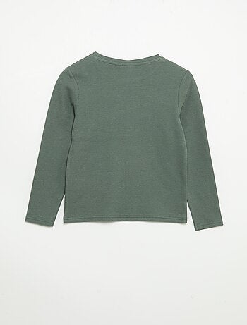 Pigiama 2 pezzi - T-shirt a maniche lunghe + pantaloni