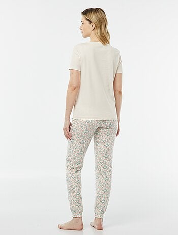 Pigiama 2 pezzi - t-shirt + pantaloni stampati