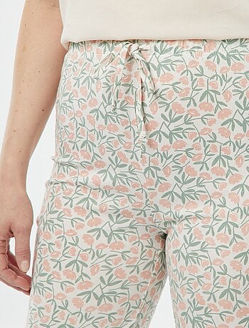 Pigiama 2 pezzi - t-shirt + pantaloni stampati