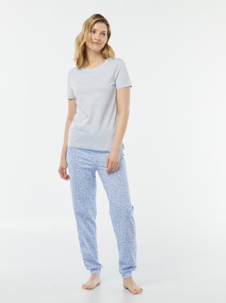 Pigiama 2 pezzi - t-shirt + pantaloni stampati