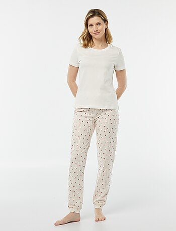 Pigiama 2 pezzi - t-shirt + pantaloni stampati