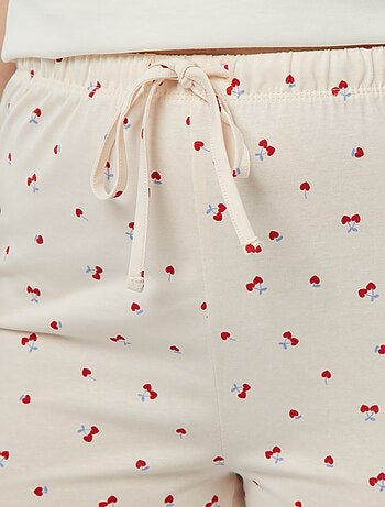 Pigiama 2 pezzi - t-shirt + pantaloni stampati