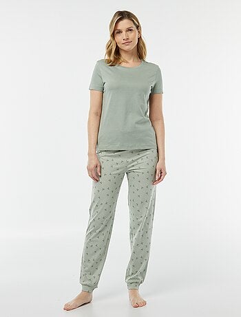 Pigiama 2 pezzi - t-shirt + pantaloni stampati