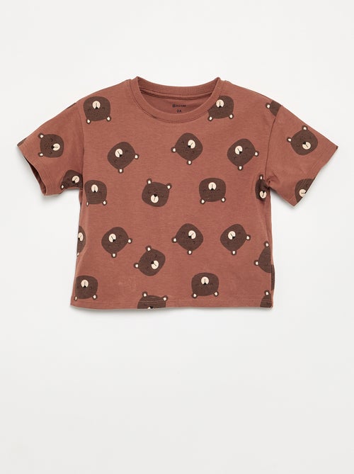 Pigiama 2 pezzi - T-shirt + short - Kiabi Pigiama 2 pezzi - T-shirt + short - Kiabi