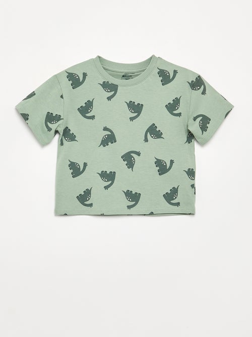 Pigiama 2 pezzi - T-shirt + short - Kiabi Pigiama 2 pezzi - T-shirt + short - Kiabi
